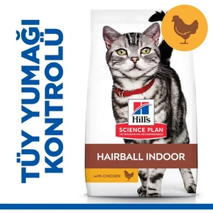 Hairball / Indoor Tüy Yumağı Kontrol Tavuklu Kedi Maması 1,5 Kg