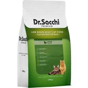 Dr. Sacchi Kuzu Etli Yetişkin Kedi Maması 1.5 kg