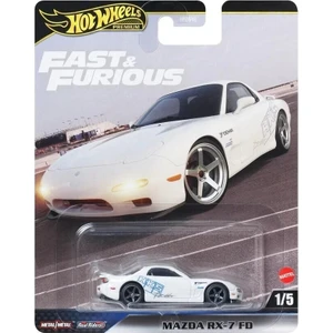 Hot Wheels Premium Fast & Furious Mazda Rx-7 Fd – 1:64 Metal Diecast Araba