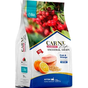 Life Cranberry Ancestral Grain Kedi Balık & Portakal Kitten 1,5 Kg