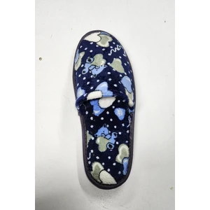 Kadın Önü Kapalı Yıkanabilir Puf Dikişli Içi Süngerli Kışlık Çeyiz Bohça Misafir Ev Terliği 253