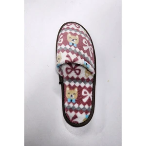 Kadın Önü Kapalı Yıkanabilir Puf Dikişli Içi Süngerli Kışlık Çeyiz Bohça Misafir Ev Terliği 253