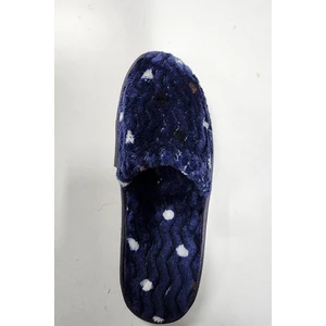 Kadın Önü Kapalı Yıkanabilir Puf Dikişli Içi Süngerli Kışlık Çeyiz Bohça Misafir Ev Terliği 253