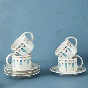 Blue Diamond 12 Parça 6 Kişilik Kahve Fincan Takımı 100 ml