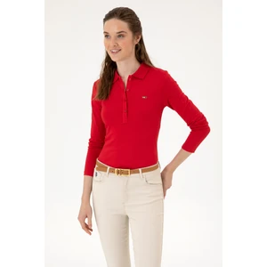 U.s. Polo Assn. Kadın Kırmızı Sweatshirt 50313593-VR030