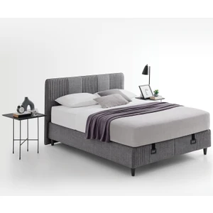 Bedding Wool Sense Tek Kişilik Baza - Başlık Set - Koyu Gri