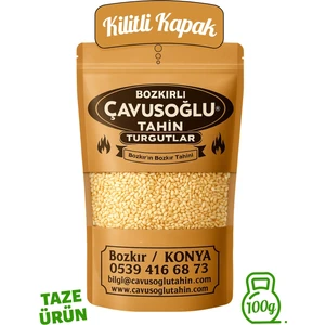 Bozkırlı Çavuşoğlu Kavrulmamış Çiğ Beyaz Susam 100 gr