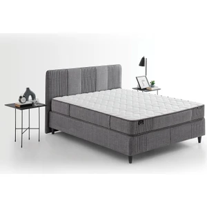 Wool Sense Yatak - Baza - Başlık Set - Koyu Gri