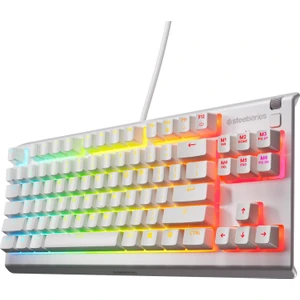 Steelseries Apex 3 Tkl Rgb Suya ve Toza Dayanıklı Türkçe Gaming Klavye – Beyaz