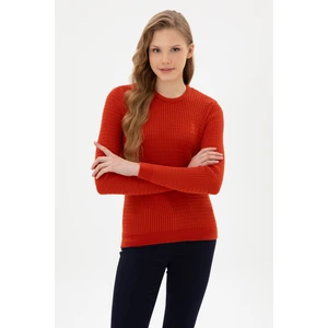 U.s. Polo Assn. Kadın Kiremit Kazak /triko 50307763-VR031