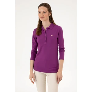 U.s. Polo Assn. Kadın Menekşe Sweatshirt 50313593-VR037