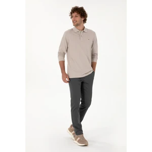 U.s. Polo Assn. Erkek Gri Pantolon (Kanvas-Chino) 50316831-VR024