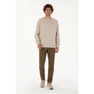 U.s. Polo Assn. Erkek Haki Pantolon (Kanvas-Chino) 50316831-VR027