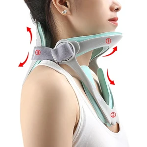 Boyun Düzeltici Destek Aparatı - Postür Düzeltici, Rahat Kullanım, Ayarlanabilir Boyun Desteği