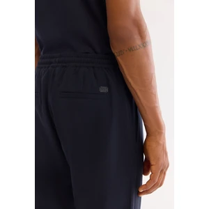 Avva Erkek Lacivert Beli Lastikli Bağcıklı Duble Paça Jogger Relaxed Fit Pantolon E003000