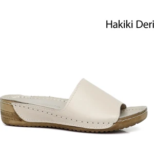 Hakiki Deri Kadın Terlik 42285