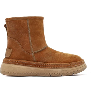 Kadın Taba Süet Deri Teddy Bot 25WFD130410