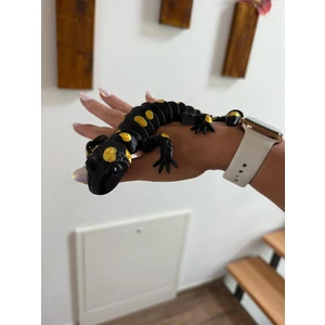 Egzotik Eklemli Ateş Semenderi Fire Salamander Figür