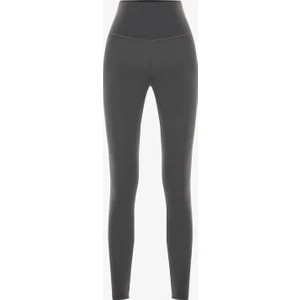 Antrasit Pamuk Modal Karışımlı Yüksek Bel Tayt