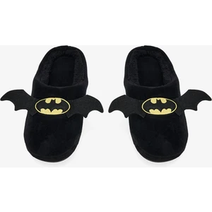 Siyah Batman Erkek Nakışlı Ev Terliği