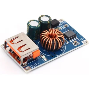 USB Dc Step-Down Modül 12V24V To Qc3.0 Mobil Telefon Hızlı Şarj Modülü Qcmını