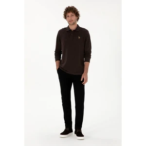 U.s. Polo Assn. Erkek Siyah Pantolon (Kanvas-Chino) 50316831-VR046