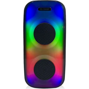 2400 Mah Renk Değiştiren Bluetooth Hoparlör – 2X8W Güçlü Ses + Radyo Özellikli