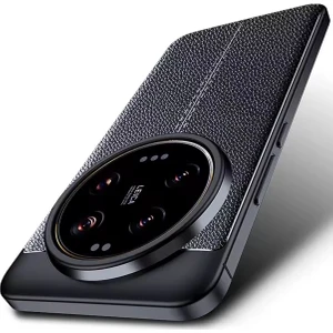 Xiaomi Mi 15 Ultra Kılıf Kamera Çıkıntılı Korumalı Deri Görünümlü Yumuşak Kaymaz Silikon Premium Soft Mat Niss Kapak