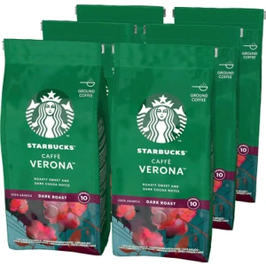 Verona Dark Roast Öğütülmüş Kahve 6X200G