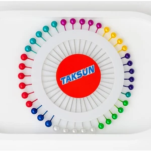 Renkli Başlı Toplu Iğne 40 Adet