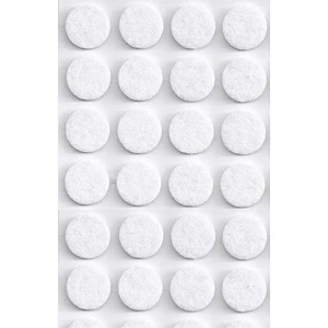 Yapışkanlı Mobilya Masa Sandalye Parke Zemin Ayak Koruyucu Kaydırmaz Keçesi 28 mm (56'lı Paket)