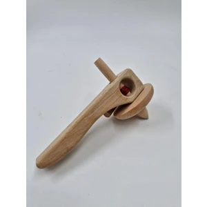 Ahşap Topaç Oyuncak - Fırıldak - Ahşap Yoyo - Beyblade