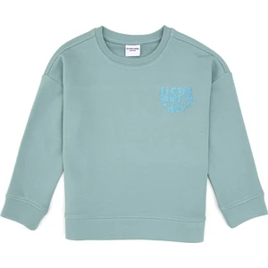 U.s. Polo Assn. Kız Çocuk Mint Sweatshirt 50314289-VR090