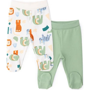 Hellobaby Yenidoğan Erkek Bebek 2li Patikli Alt