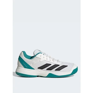 Adidas Beyaz Erkek Çocuk Tenis Ayakkabısı JH5123 Courtflash K