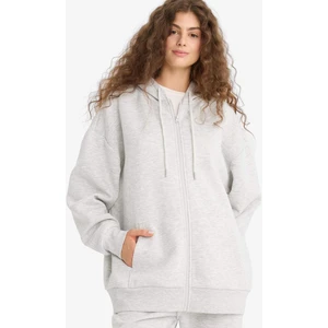 Oversize Geniş Kalıp Kapüşonlu Fermuarlı Sweatshirt V4233AZ25WN