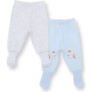 Hellobaby Erkek Bebek 2li Çoraplı Pantolon