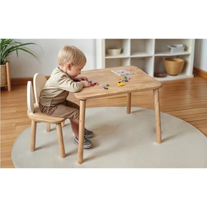 Bee Smart Safir Meşe Tek Sandalye Set