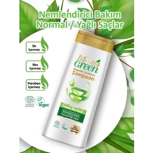 Mom's Green Organik Aloeveralı Şampuan 400 ml