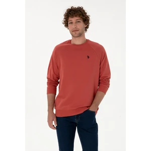 U.s. Polo Assn. Erkek Gül Kurusu Sweatshirt 50313752-VR026