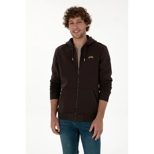 U.s. Polo Assn. Erkek Koyu Kahverengi Hırka (Örme) 50313755-VR084