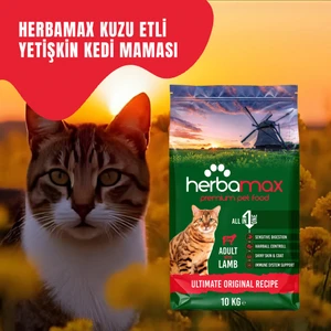 Ekstra Protein Destekli Kuzu Etli Yetişkin Kedi Maması 10kg