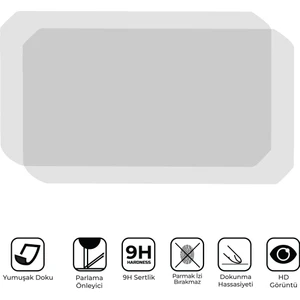 Gp Kompozit Honda Forza 250 2025 Uyumlu Motosiklet Ekran Koruyucu Şeffaf