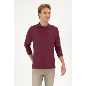U.s. Polo Assn. Erkek Plum Sweatshirt 50313772-VR177