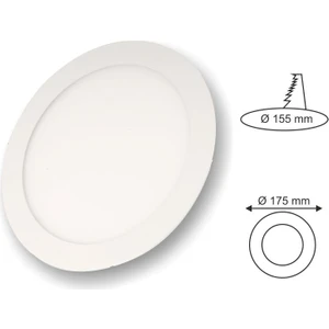 12W Sıva Altı Led Panel Spot CT-5147 - Gün Işığı - Alüminyum Kasa