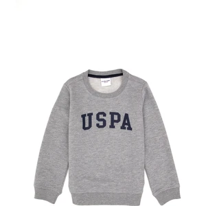 U.s. Polo Assn. Erkek Çocuk Gri Melanj Sweatshirt 50313830-VR086