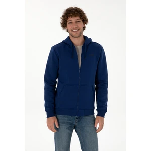 U.s. Polo Assn. Erkek Indigo Hırka (Örme) 50313755-VR028