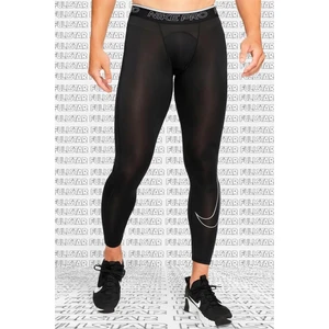 Pro Dri Fit Mens Leggings Black Erkek Antrenman Taytı Siyah