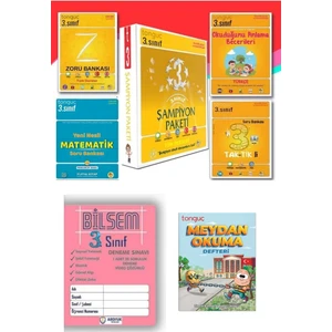 Tonguç Akademi Tonguç Yayınları 3. Sınıf Şampiyon Paketi