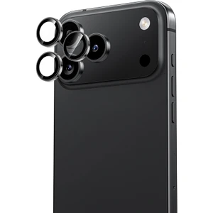 iPhone 17 Pro Max Uyumlu Benks Dr Safir Kamera Lens Koruyucu Gri